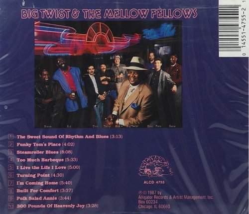 Big Twist & The Mellow Fellows - Live from Chicago! Bigger Than Life!! (Reissue) (1987/1993)