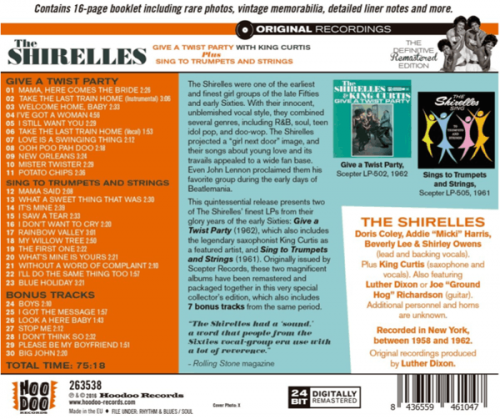 The Shirelles - Tonight's The Night / Sing To Trumpets And Strings (1961-62) [2016]