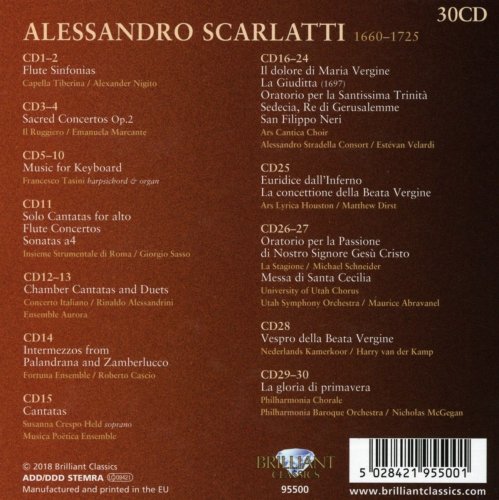 VA - Alessandro Scarlatti Collection (2018)