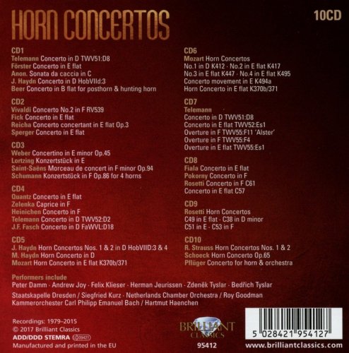 VA - Horn Concertos (2017)