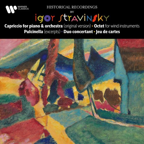 Igor Stravinsky - Stravinsky: Capriccio, Octet, Pulcinella, Duo concertant & Jeu de cartes (2021)