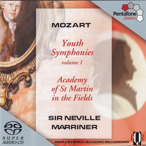Sir Neville Marriner - W.A. Mozart: Youth Symphonies Vol. 1 (2003) [SACD]