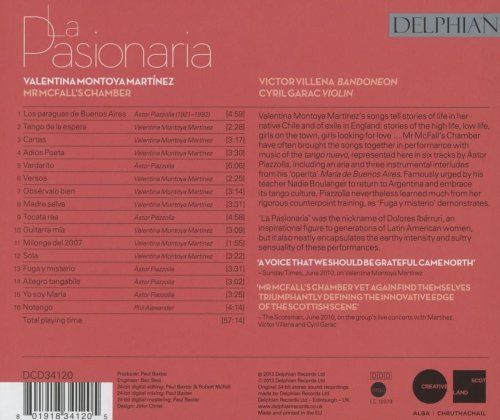 Valentina Montoya Martinez & Mr McFall's Chamber - La Pasionaria (2013) [Hi-Res]