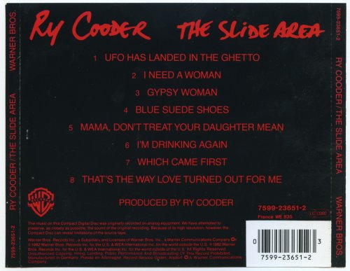 Ry Cooder - The Slide Area (1988)