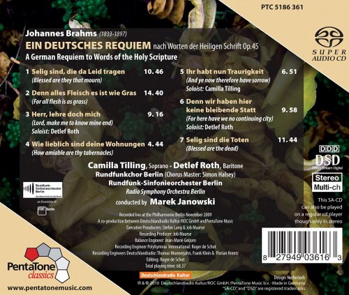 Marek Janowski - Brahms: Ein deutsches Requiem (2010) [SACD]