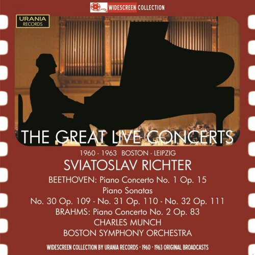 Sviatoslav Richter, Charles Munch, Boston Symphony Orchestra - The Great Live Concerts (2015)
