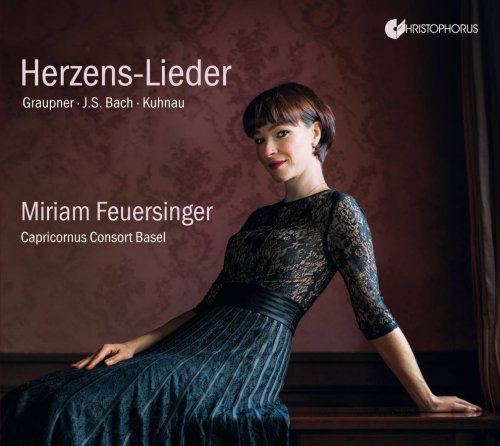 Miriam Feuersinger, Capricornus Consort Basel, Peter Barczi - Herzens-Lieder: German Baroque Cantatas by Miriam Feuersinger (2016)