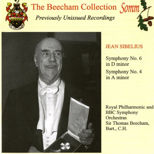 Royal Philharmonic Orchestra - Sibelius: Symphonies Nos. 6 & 4 (The Beecham Collection) (2014)