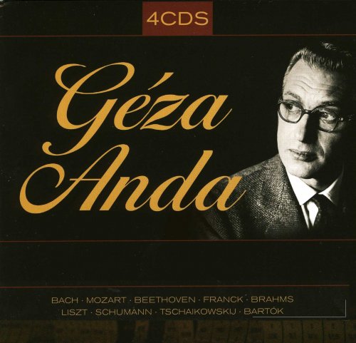 Geza Anda - J.S.Bach, W.A.Mozart, C.Franck, J.Brahms, R.Schumann (2008) [4xCD]