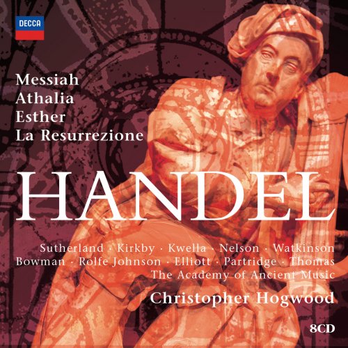 The Academy of Ancient Music, Christopher Hogwood - Händel Oratorios (8CD) (2005)