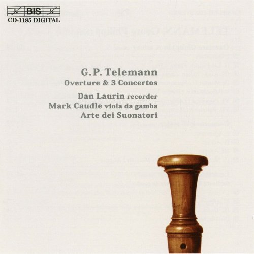 Dan Laurin, Arte dei Suonatori - Telemann: Ouverture & 3 Concertos (2002)