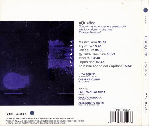 Luca Aquino - aQustico (2013) CD Rip