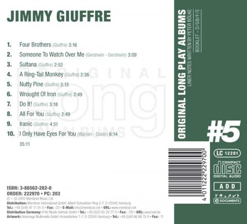 Jimmy Giuffre - Four Brothers (2005) [Original Long Play Albums]