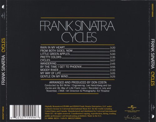 Frank Sinatra - Cycles (1968) [2010]