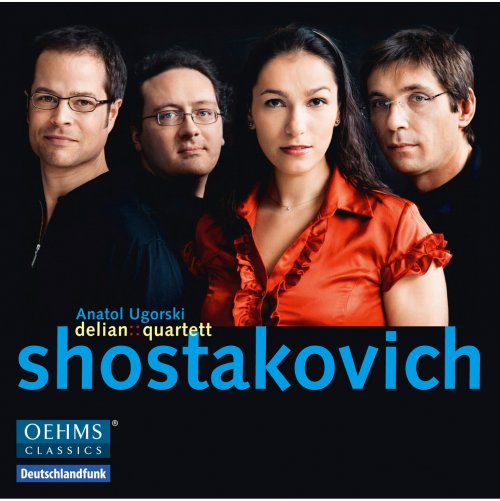 Delian::Quartet, Anatol Ugorski - Shostakovich: Works for String Quartet & Piano Quintet (2016)