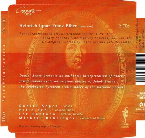 Daniel Sepes, Hille Perl, Lee Santana, Michael Behringer - Biber: Rosenkranz Sonaten (2010) [SACD]