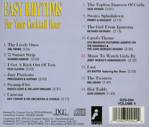 VA - Music For A Bachelor's Den Vol. 4: Easy Rhythms For Your Cocktail Hour (1996)