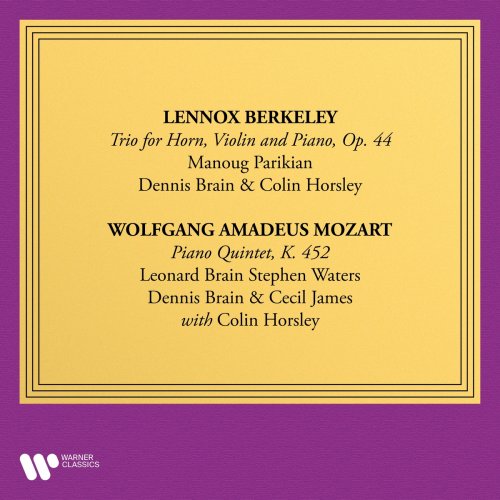Manoug Parikian - Berkeley: Trio for Violin, Horn and Piano, Op. 44 - Mozart: Piano Quintet, K. 452 (1955/2021)