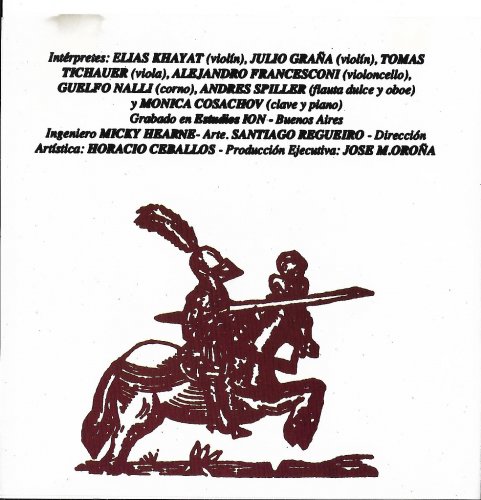 Los Solistas de la Camerata Bariloche - Telemann: Suite 'Don Quijote' &Trio Sonatas (1987)