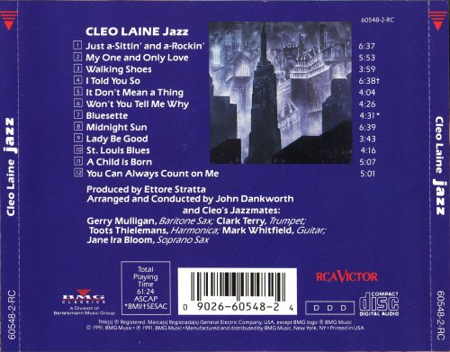 Cleo Laine - Jazz (1991)