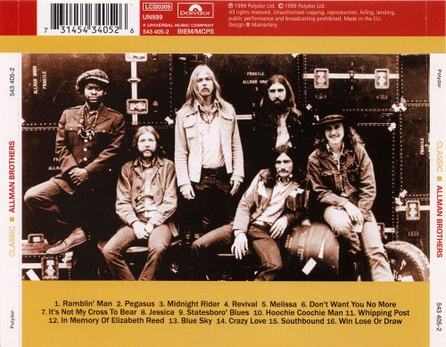 The Allman Brothers Band - The Universal Masters Collection (1999)