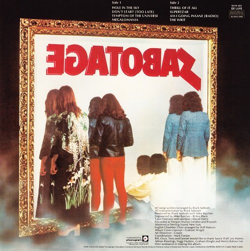 Black Sabbath - Sabotage (1975) [2007]