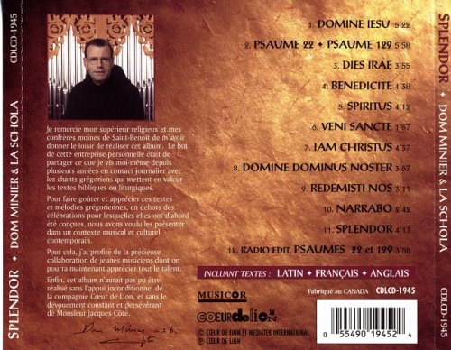 Dom Minier & La Schola - Splendor (2002)