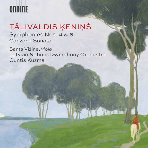 Santa Vižine, Latvian National Symphony Orchestra & Guntis Kuzma - Ķeniņš: Symphonies Nos. 4 & 6 & Canzona sonata (2021) [Hi-Res]