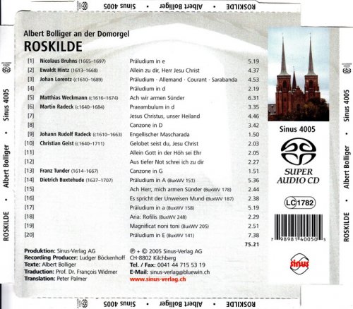 Albert Bolliger - The Organ of the Roskilde Cathedral (2005) [SACD]