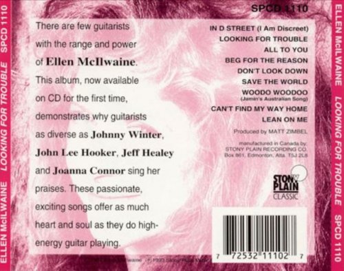Ellen McIlwaine - Looking For Trouble (Reissue) (1987/1993)