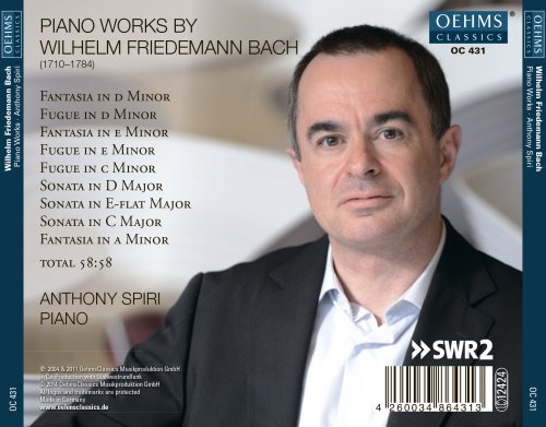 Anthony Spiri - W.F. Bach: Piano Works (2015)