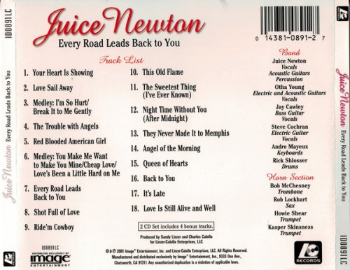 Juice Newton - Every Road Leads Back to You (2001)