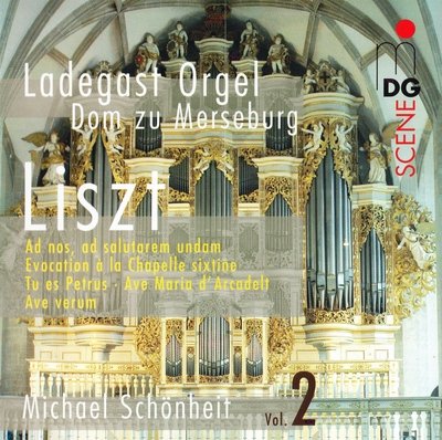 Michael Schoenheit at Ladegast Orgel, Dom zu Merseburg - Liszt: Organ Works. Vol.2 (2005) [SACD]