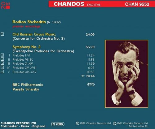 BBC Philharmonic, Vassily Sinaisky - Shchedrin: Symphony No. 2 (1997) [Hi-Res]