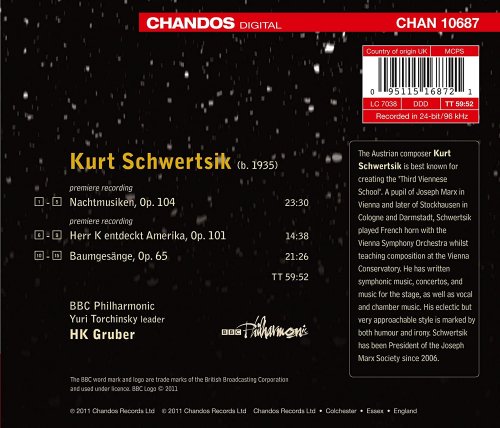 BBC Philharmonic, HK Gruber - Kurt Schwertsik: Baumgesänge (2011) [Hi-Res]