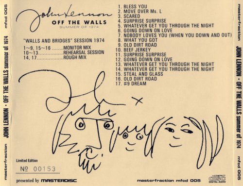 John Lennon - Off The Walls: Summer Of 1974 (Bootleg) (Japan 1997)
