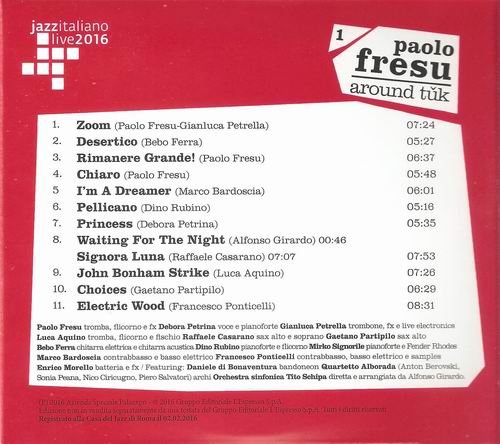 Paolo Fresu - Around Tuk (2016)