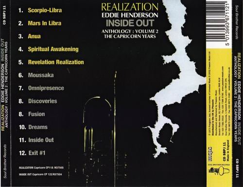 Eddie Henderson - Realization / Inside Out - Anthology: Volume 2 The Capricorn Years (2002)