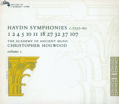 The Academy of Ancient Music, Christopher Hogwood - Haydn: Symphonies Vol. 1 (3CD) (1993)