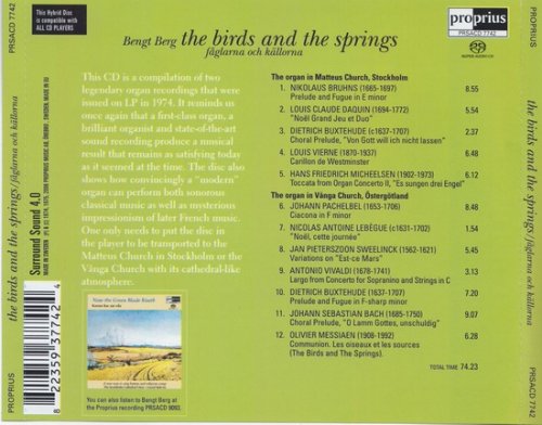 Bengt Berg - The Birds and the Springs (1974/2006) [SACD]