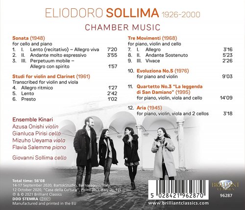 Ensemble Kinari - Sollima: Chamber Music (2021) [Hi-Res]