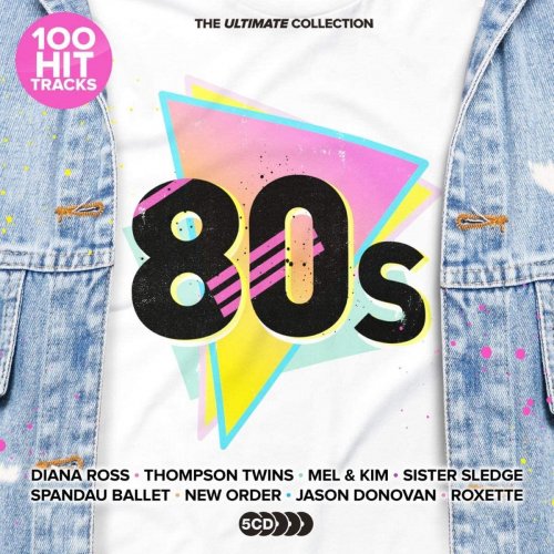 VA - 100 Hit Tracks The Ultimate Collection 80s (5 CD) (2021)