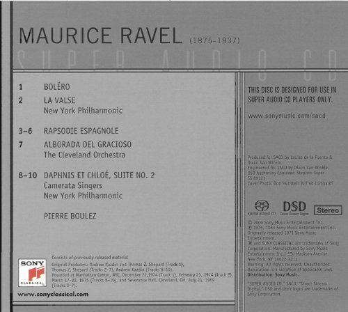 Pierre Boulez - Boulez Conducts Ravel (2000) [SACD]