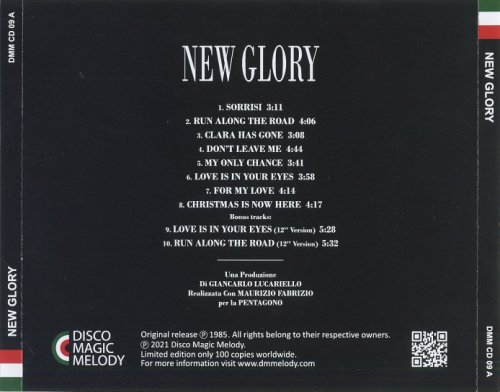 New Glory - New Glory (1985) [2021]