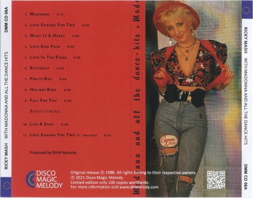 Ricky Mash - With Madonna And All Dance Hits (1988) [2021]