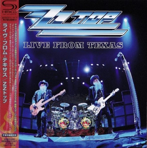 ZZ Top - Live From Texas (2008) {2009, Japanese Edition}