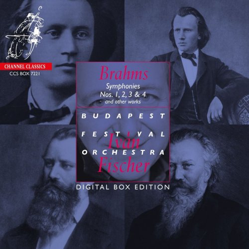 Iván Fischer & Budapest Festival Orchestra - Brahms: Symphonies Nos. 1, 2, 3 & 4 and Other Works (Digital Box Edition) (2021) [Hi-Res]