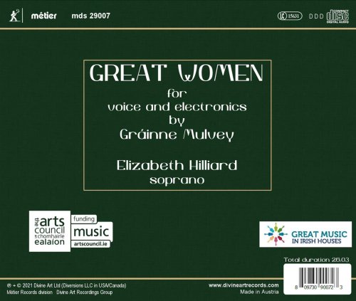 Elizabeth Hilliard - Great Women (2021) Hi-Res