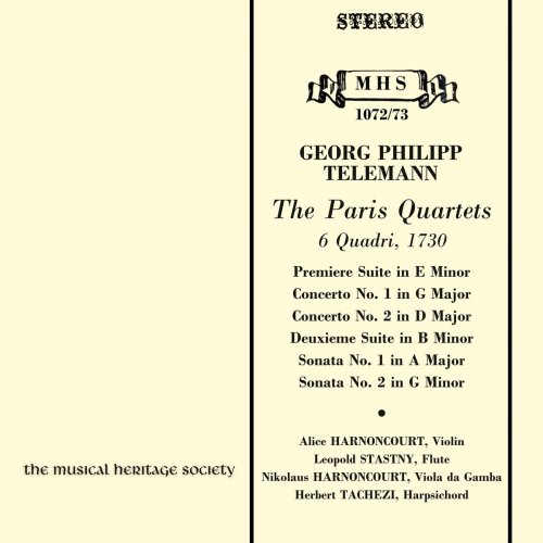 VA - Telemann: The Paris Quartets (6 Quadri, 1730) (2021)