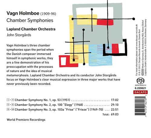 Lapland Chamber Orchestra, John Storgårds - Holmboe: Chamber Symphonies (2012) [Hi-Res]